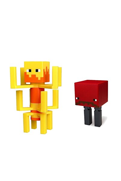 FigürDizayn Minecraft Blazewalk Seti Blaze ve Strider