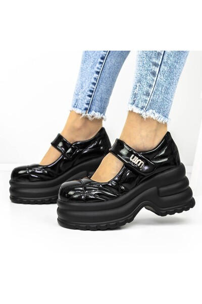 mei Platform Shoes 3WL167 Black |