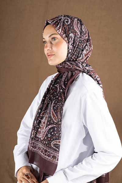 Akel Digital Soft Shawl Ethnic Pastel Pattern