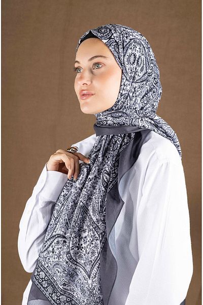 Akel Digital Soft Shawl Ethnic Pastel Pattern