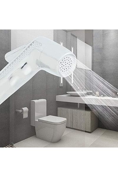 Taidda Shattaf Sprayer, Bathroom Shower Head Nozzle G1/2" Wall Hanging Mounting Handheld Toilet Shat