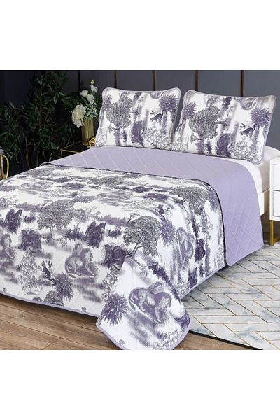 Pucioasa Double quilted bedspread, Pucioasa, Elegance CVI10 Flowers