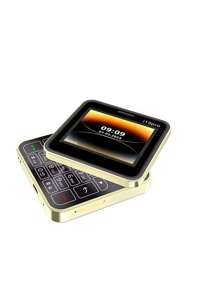 DAR Telefon Slide i19 Pro Dual SIM – Gold