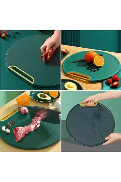 Beruflic Kitchen Vegetables, Fruits, Meat, Fish, Bread Chopping Cutting Board Cutting Board with Stand