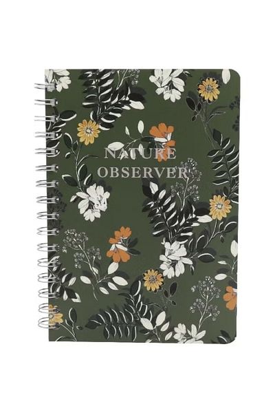 rexa A5 Lined Nature Notebook – Multicolour, Soft Cover Journal for School, Work, or Personal Use