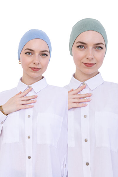 Modish Group Γυναικείο σετ 4 τεμαχίων με κορδόνια, χωρίς ραφές, από βαμβακερό χτενισμένο βαμβάκι