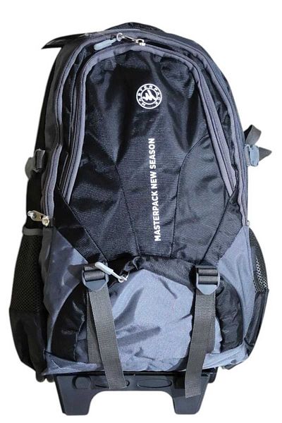 MASTER PACK Luxury Laptop Compartment, Squeegee and Wheeled Mountaineer Travel Backpack - Orcamp 500 ml Thermos Gift