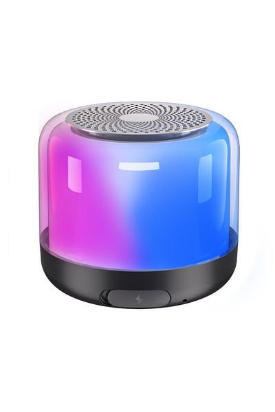 OEM Bluetooth speaker, portable, surround sound, multi-colored lights