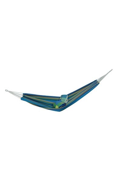 OEM Hamac albastru multicolor, rezista pana la 110 kg