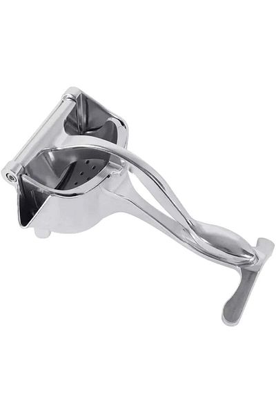divendi-ro Manual fruit juicer with sieve, stainless steel, silver