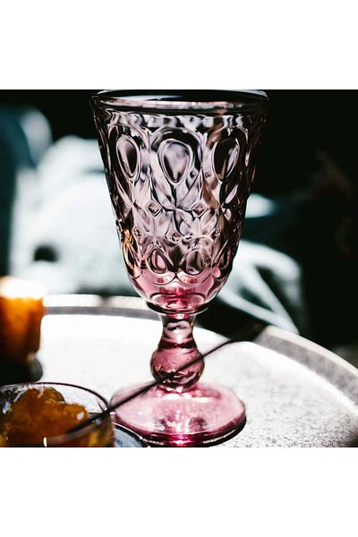La Rochére Set of 6 Lyonnais Wine Glasses 6 x 23cl, Resistant Glass – Elegant Wine Glasses