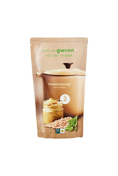 G’woon Supa de mustar cu bucatele de bacon 570 ml