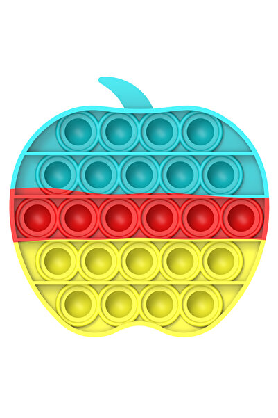 HIMYHOME Popit Toy Apple Mental and Sensory Stress Toy Butterfly