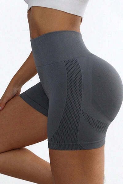StreetWear Outlet Short High-Waisted Elastic Leggings for Yoga and Training