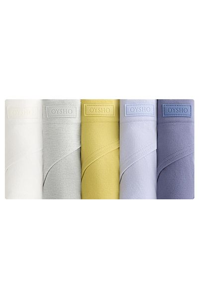 Oysho 5 seamless soft touch classic briefs