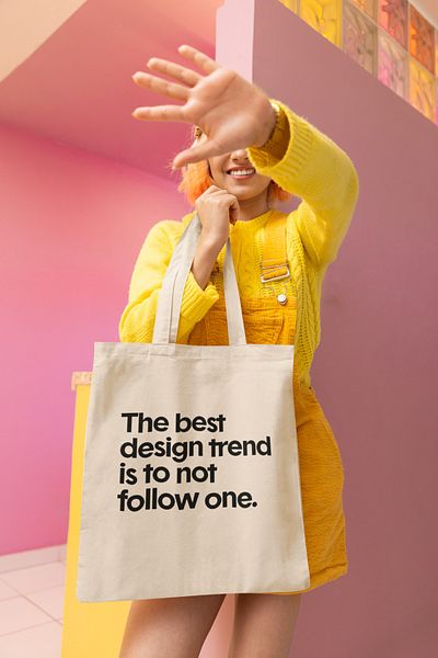 GİFTORA Follow One Printed Cloth Bag