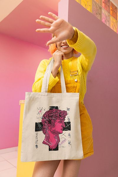 GİFTORA Design Printed Cloth Bag