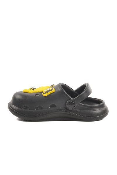AYAKMOD Black Eva Lightweight Girl's Sabo Slippers 303 P