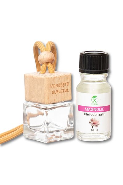 XTERRA CAR FRESHENER | DIFFUSER BOTTLE AND MAGNOLIA OIL SET | 10 ml