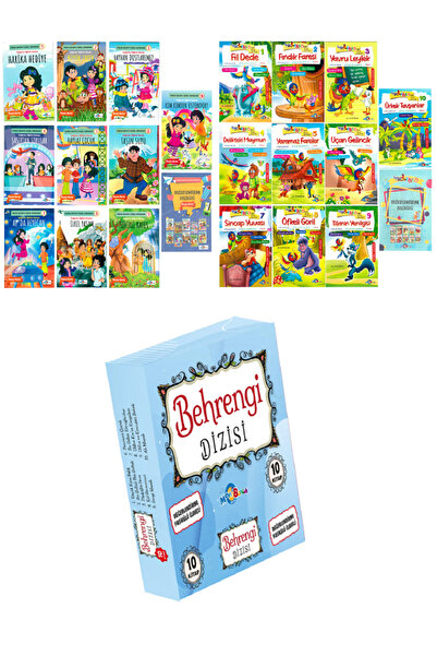 Mavi Boncuk 3.Sınıf Hikaye Setleri - Papağan Pinko + Penna Serisi + Samed Beh...