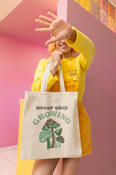 GİFTORA Growing Printed Cloth Bag