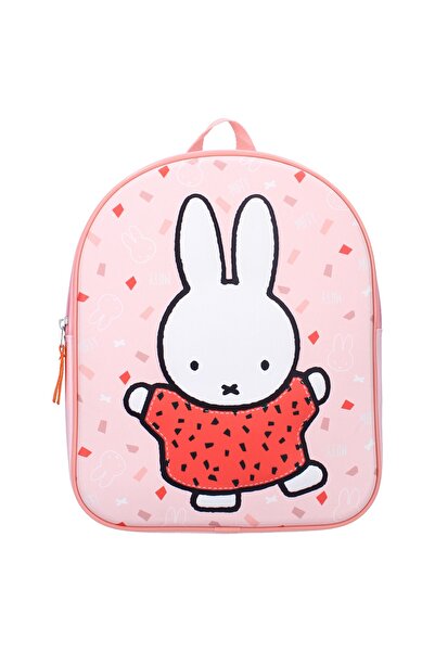 Miffy Ghiozdan prescolari Miffy, design 3D multicolor, 31 x 25 x 8.5 cm