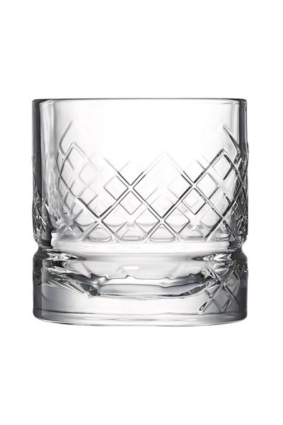 La Rochére Set of 4 Dandy whiskey glasses 4 x 30cl, very resistant glass