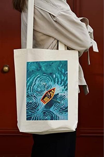 GİFTORA Printed 280Gr. Shoulder and Hand Bag Cloth Bag
