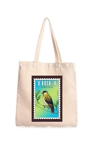 GİFTORA Tibet Printed Canvas Bag