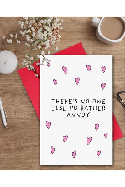 saratremo Amusing Love Greeting Card – Red Envelope, 15x10 cm