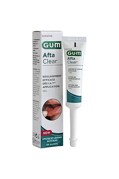 GUM AFTA CLEAR GEL 10ML