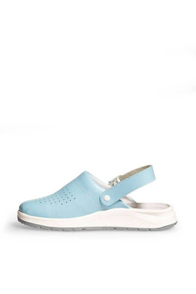 ABEBA Saboti Medicali Din Piele 87080, Albastru