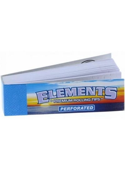 Element's Filtre de rulat Elements Blue perforate fara chimicale x50