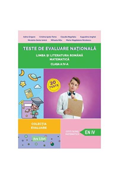 Editura Ars Libri Teste de evaluare nationala, Clasa a IV-a - Limba