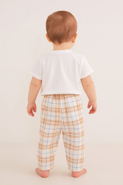 U.S. Polo Assn. U.S. Polo Assn. Baby Boy Beige Baby Suit