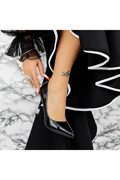 mei Pantofi Stiletto 2DC8 Negru