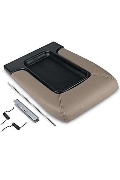 Generic VANJING Compatible with Center Console Lid Replacement Cover Armrest Kit Cadillac Chevrolet GMC Pick