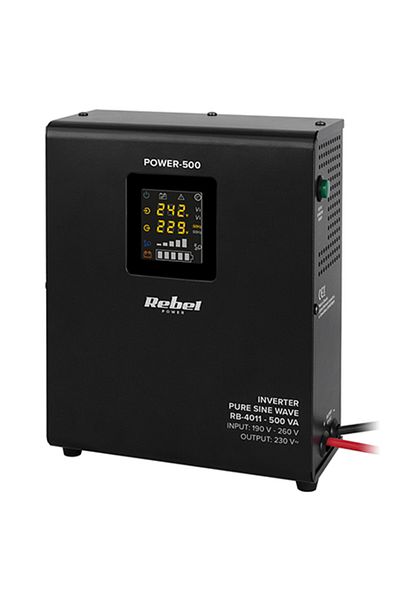 Rebel Thermal Power Station UPS Pure Sine 500Va 300W 12V