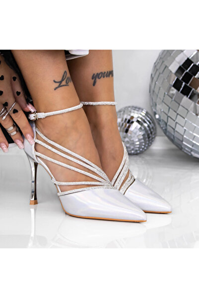 mei Стилет обувки 3MZY1 Сребърни |