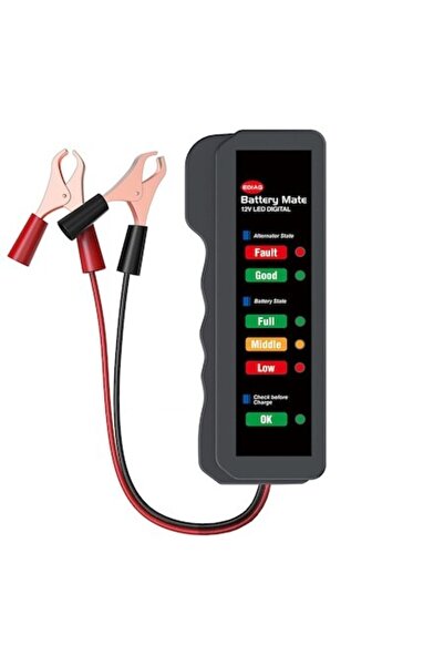 dalimag Tester de alternator și baterie, LeexXo, afișaj LED pentru mașini și motociclete - 12V