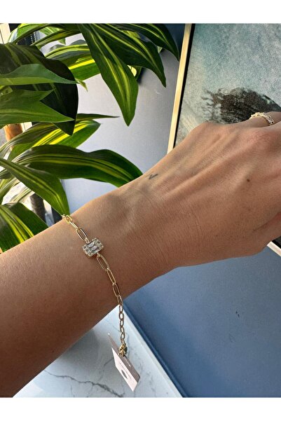 MODA 14k Vip Seri Ataç Model Bileklik 22 cm