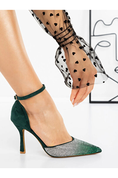 Gallevani Pantofi Stiletto G1715 Verde |