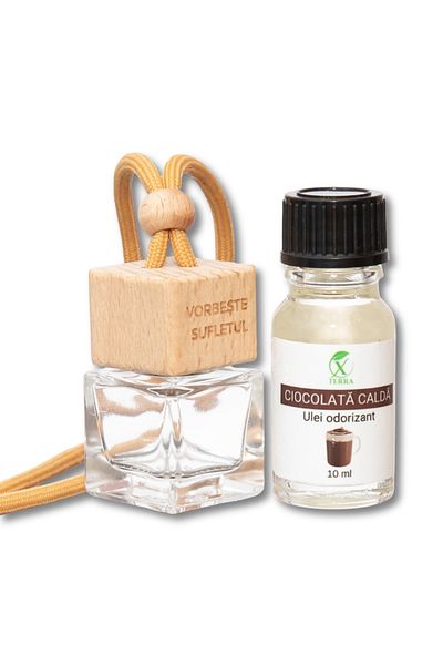 XTERRA CAR FRESHENER | DIFFUSER BOTTLE AND HOT CHOCOLATE OIL SET | 10 ml