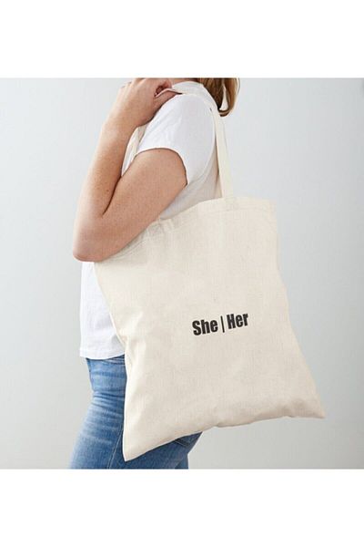 GİFTORA She / Her Designed Raw Cloth Shoulder Bag