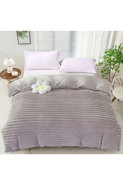 Pucioasa Cocolino Line duvet cover 200x230cm, Grey