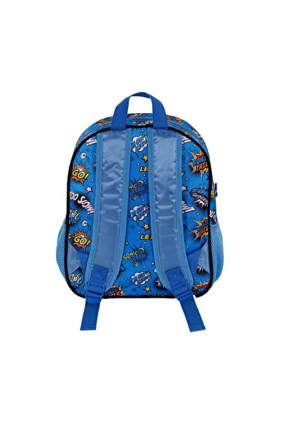 SEGA Ghiozdan prescolari Sonic the Hedgehog - Sonic si Tails, design 3D multicolor, 31 x 25 x 9 cm