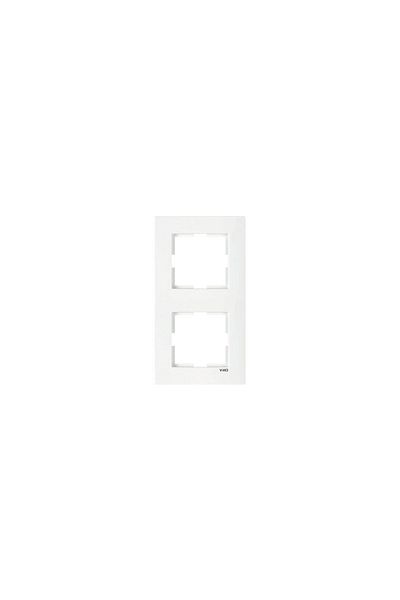 Viko by Panasonic CADRU 2 VERTICAL VICO KARRE ALB