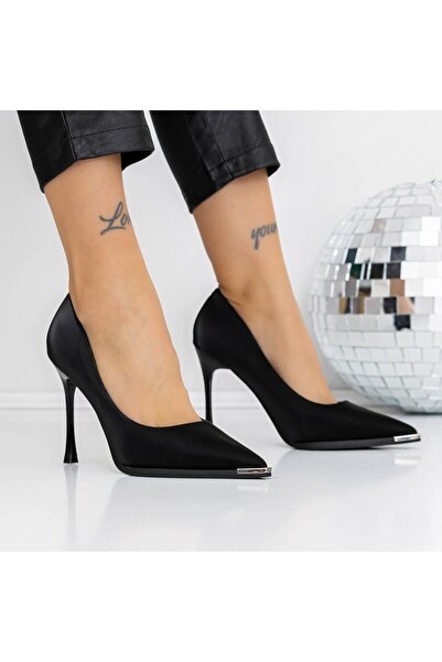 mei Обувки на висок ток 3DC39 Черни |