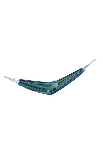 OEM Hamac albastru multicolor, rezista pana la 110 kg