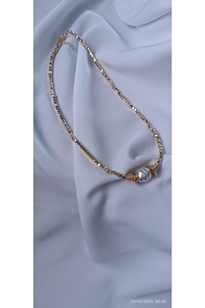 ARİ TAKI Pearl & Gold Necklace